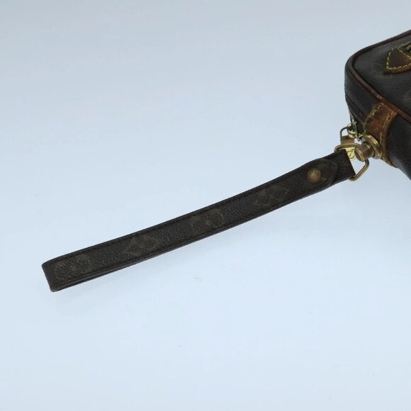 LOUIS VUITTON Monogram Marly Dragonne GM Clutch Bag M51825 LV Auth 101783 - Picture 9 of 16